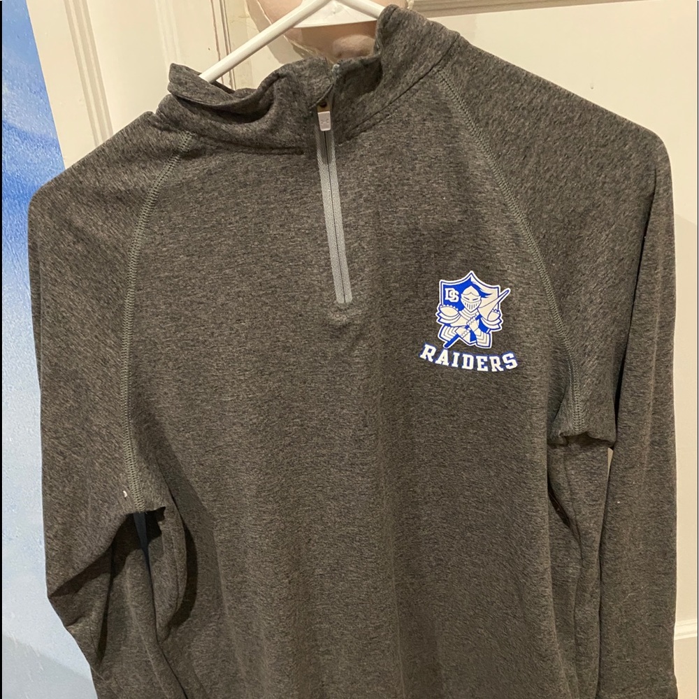 Girls UA Quarter Zip Powerhouse long sleeve Jersey